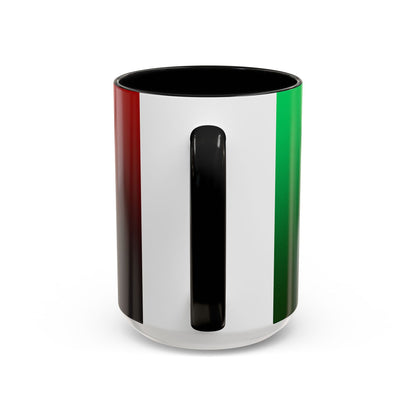 Juneteenth Accent Coffee Mug - Celebrate Freedom, Gift for Black History Month, Unique Housewarming Gift, Colorful Mug for All Occasions