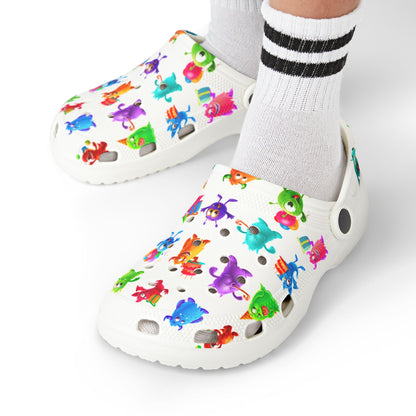 Colorful Kids' Monster Clogs – Summer Play Shoes | Beach Sandals | Fun Gift Idea