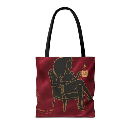“Wrapped in Royalty” Luxe Tote – Chic & Charmed Collection™