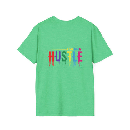 Colorful Hustle Tee – Soft T-Shirt for Entrepreneurs