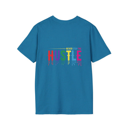 Colorful Hustle Tee – Soft T-Shirt for Entrepreneurs