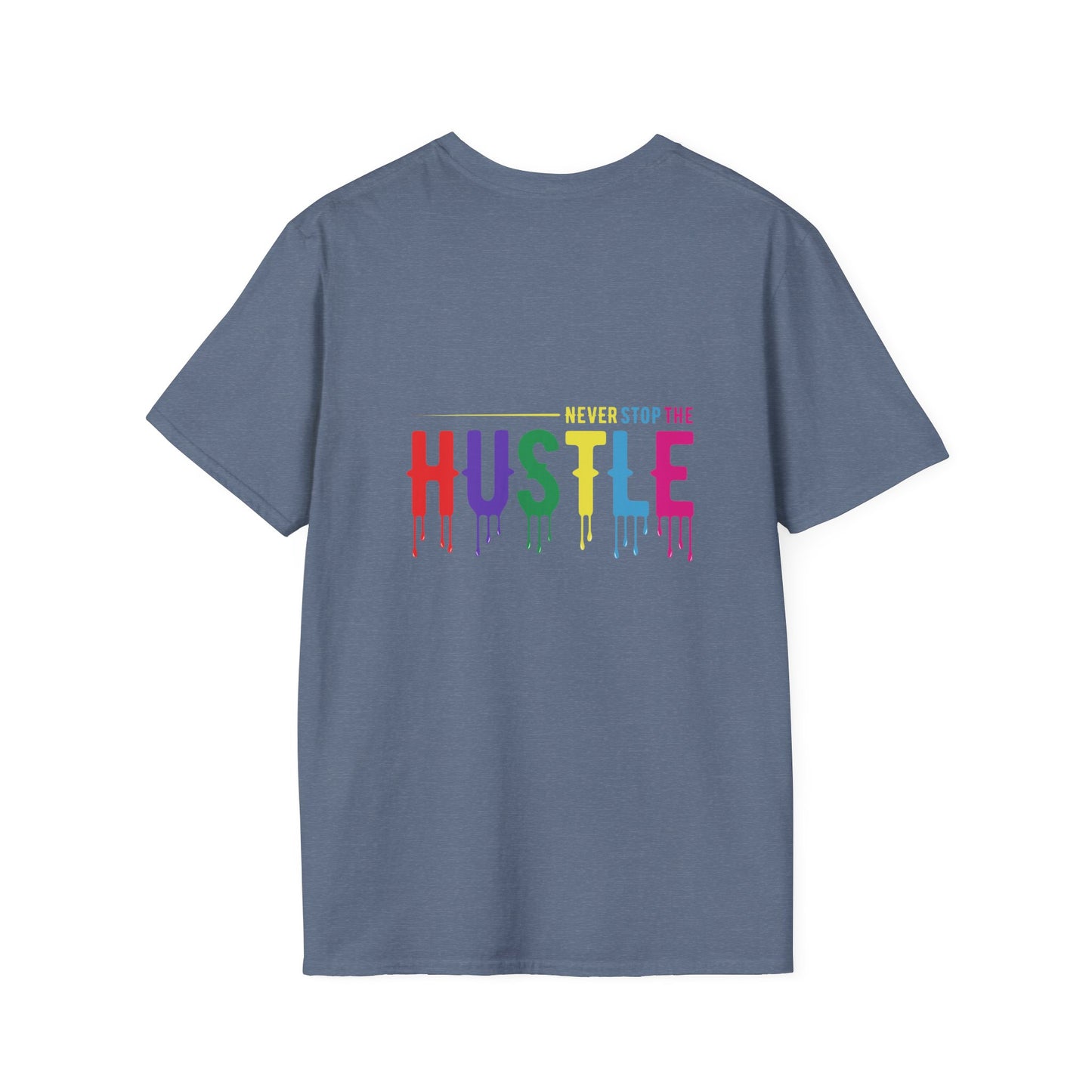 Colorful Hustle Tee – Soft T-Shirt for Entrepreneurs