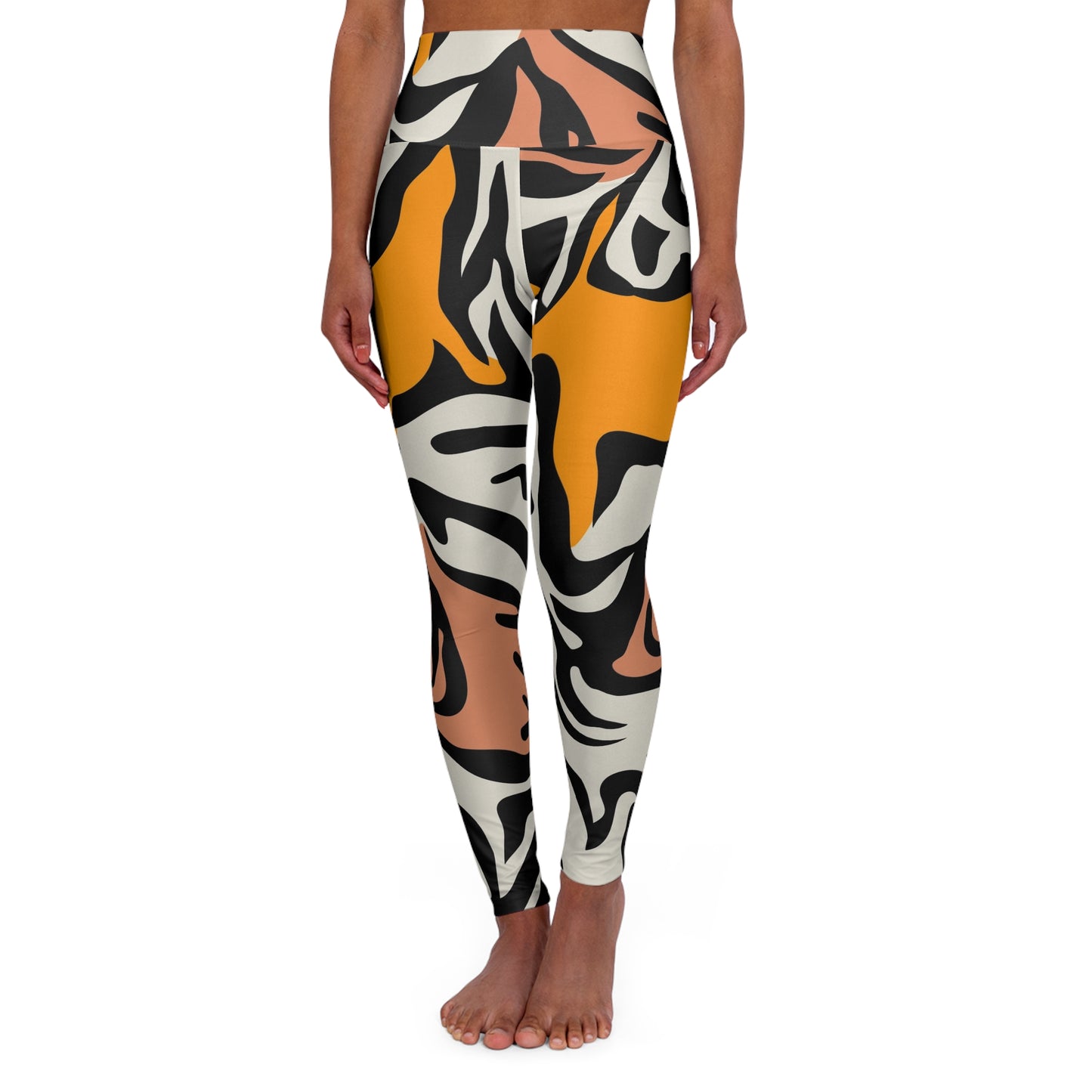 Stylish High-Waisted Yoga Leggings – Where Movement Meets Style