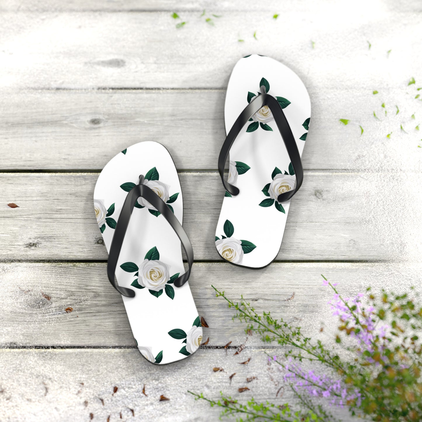 Floral Comfort Flip Flops – Effortless Style for Your Summer Glow-Up