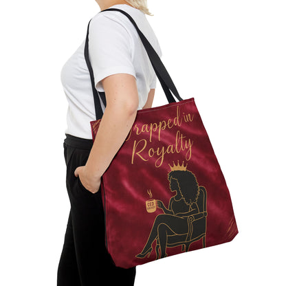 “Wrapped in Royalty” Luxe Tote – Chic & Charmed Collection™