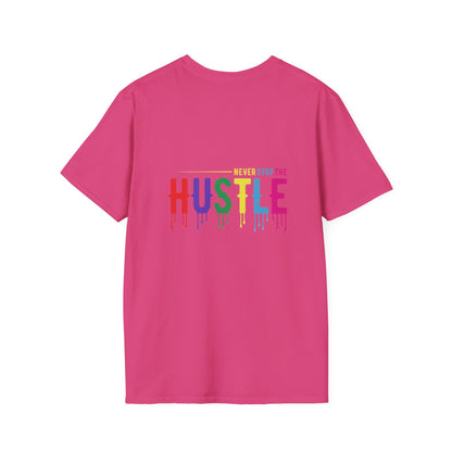Colorful Hustle Tee – Soft T-Shirt for Entrepreneurs
