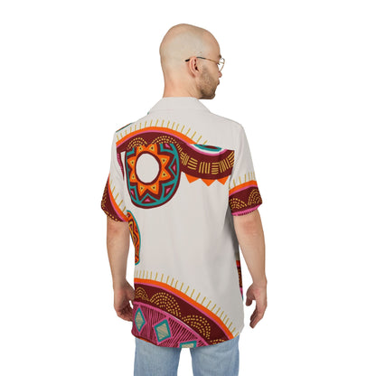 Vibrant Hawaiian Button-Down Shirt – Tropical Style, Everyday Comfort