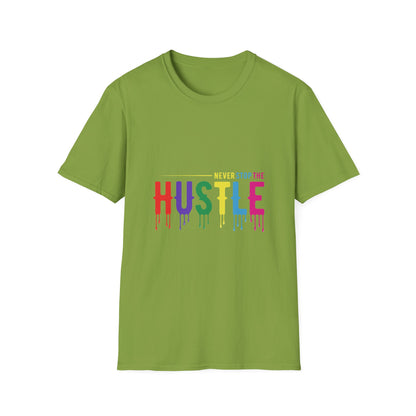 Colorful Hustle Tee – Soft T-Shirt for Entrepreneurs