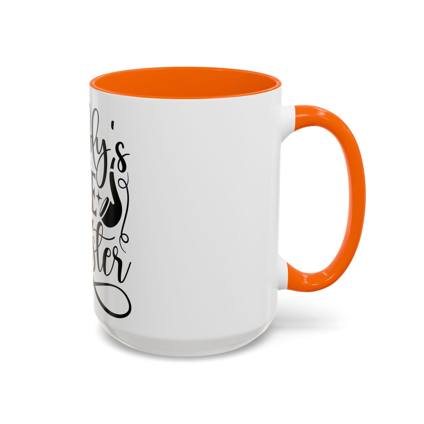 Daddy's Little Monster Coffee Mug | Funny Gift for Dads, Father’s Day Mug, Baby Shower Surprise, Family Drinkware