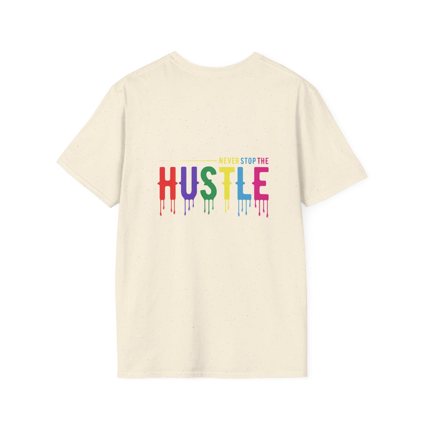 Colorful Hustle Tee – Soft T-Shirt for Entrepreneurs