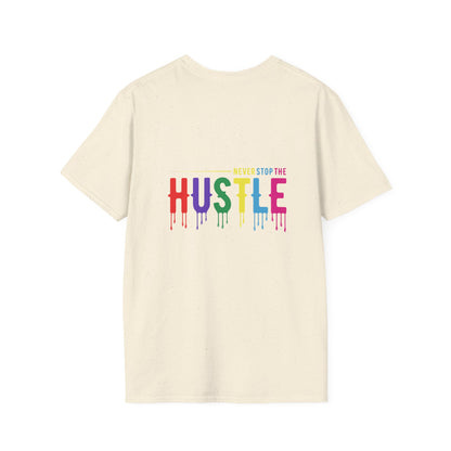 Colorful Hustle Tee – Soft T-Shirt for Entrepreneurs
