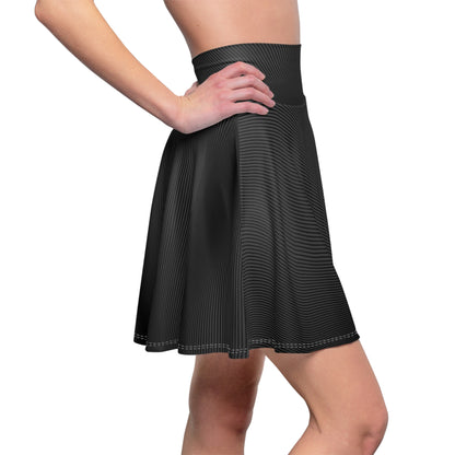 "Midnight Flow" Women's Print Skirt – Bold Comfort, Everyday Style