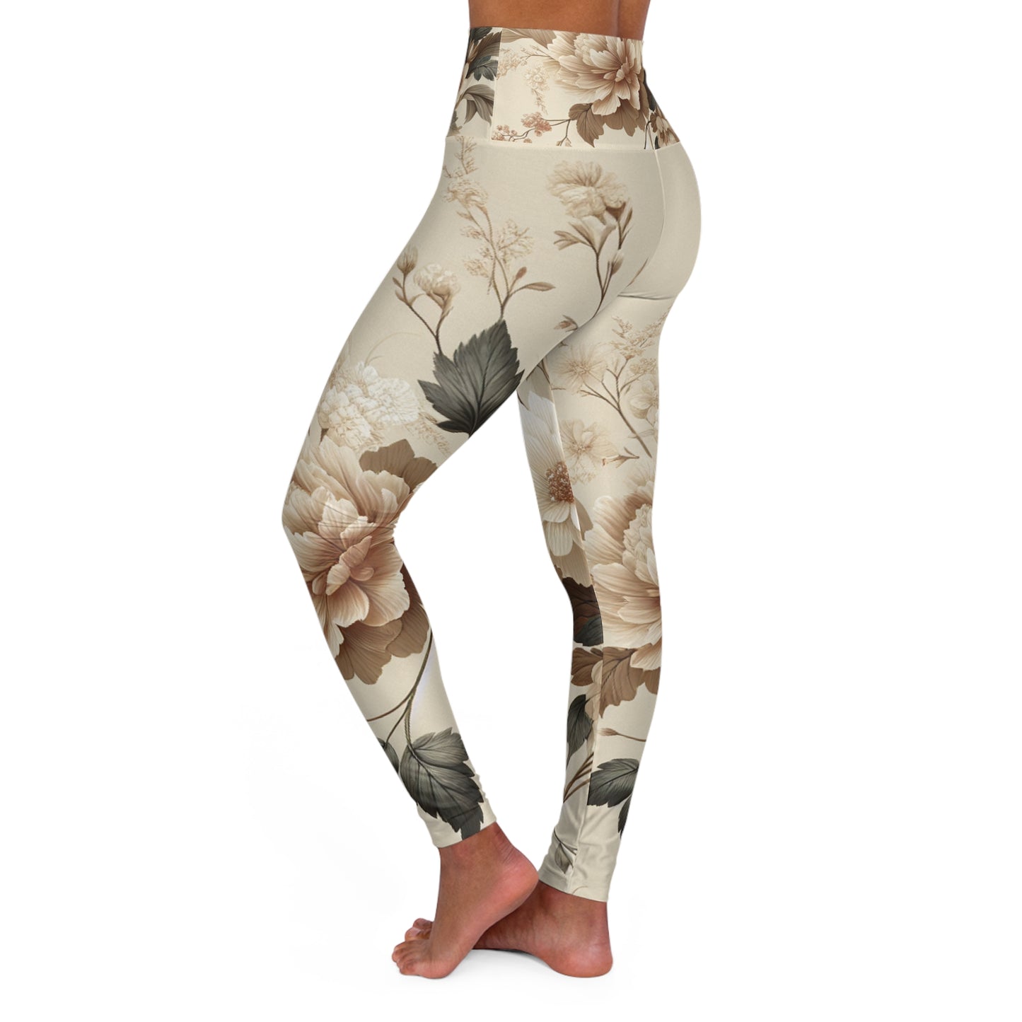 Elegance in Motion – High-Waisted Leggings for Desk to Dinner
