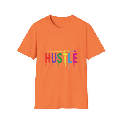 Colorful Hustle Tee – Soft T-Shirt for Entrepreneurs