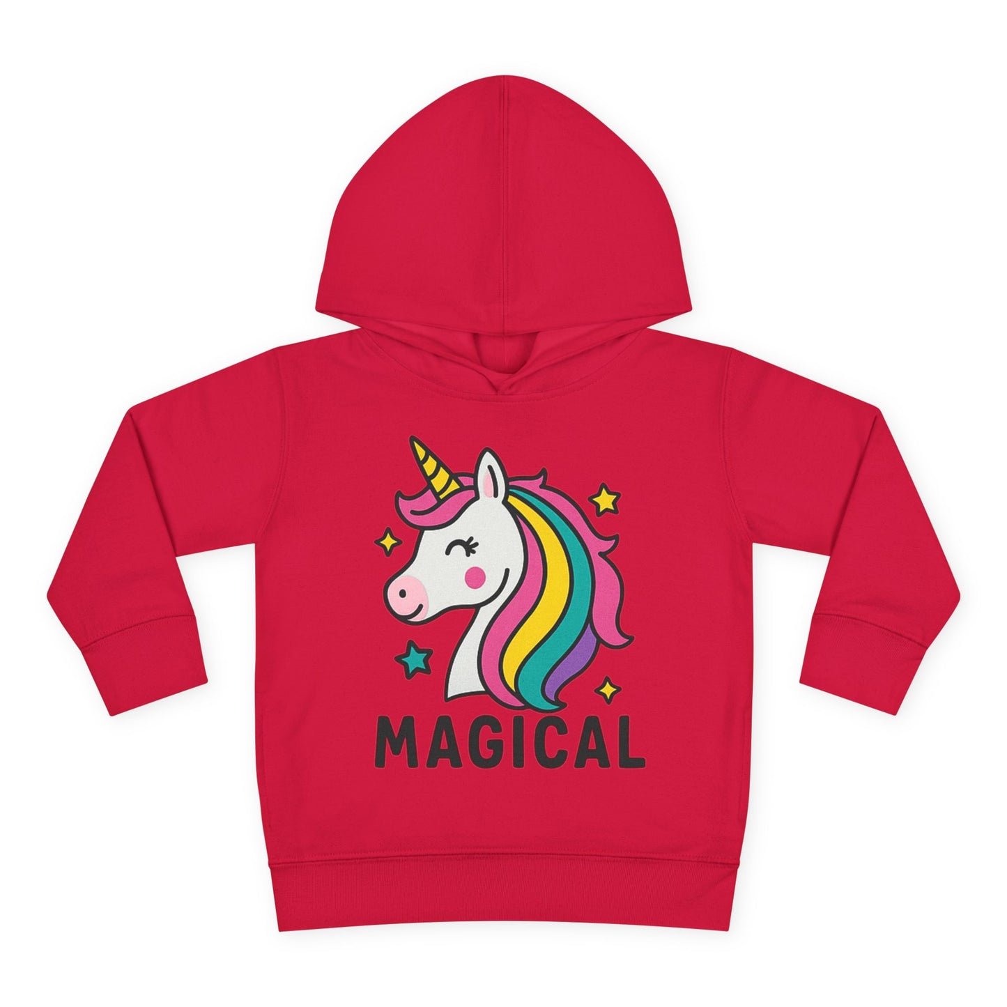 🦄 Magical Unicorn Toddler Fleece Hoodie Cozy & Cute Pullover for Toddlers | Perfect for Birthdays, School Days & Magical Moments