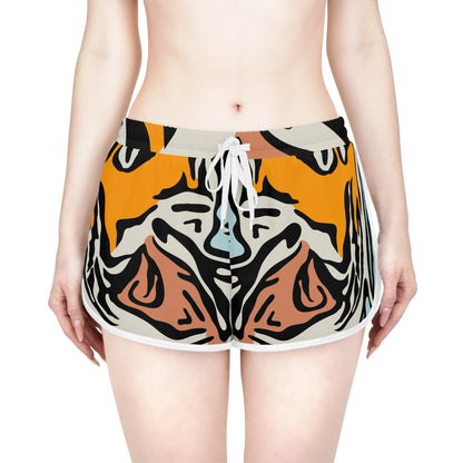 Wild & Free Women's Lounge Shorts – Bold Animal Print for Summer Comfort