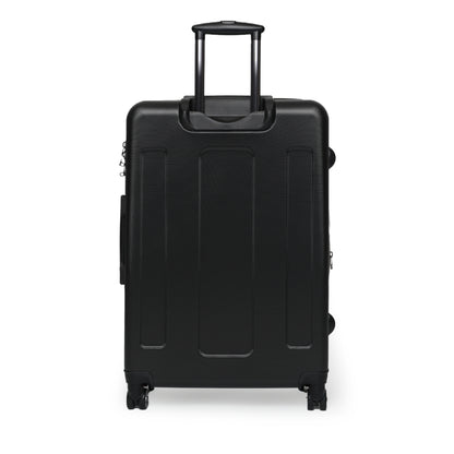👑 Wrapped in Royalty – Luxurious Travel Suitcase