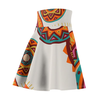Bohemian Women's Printed Skirt – Effortless Style with a Bold Twist
