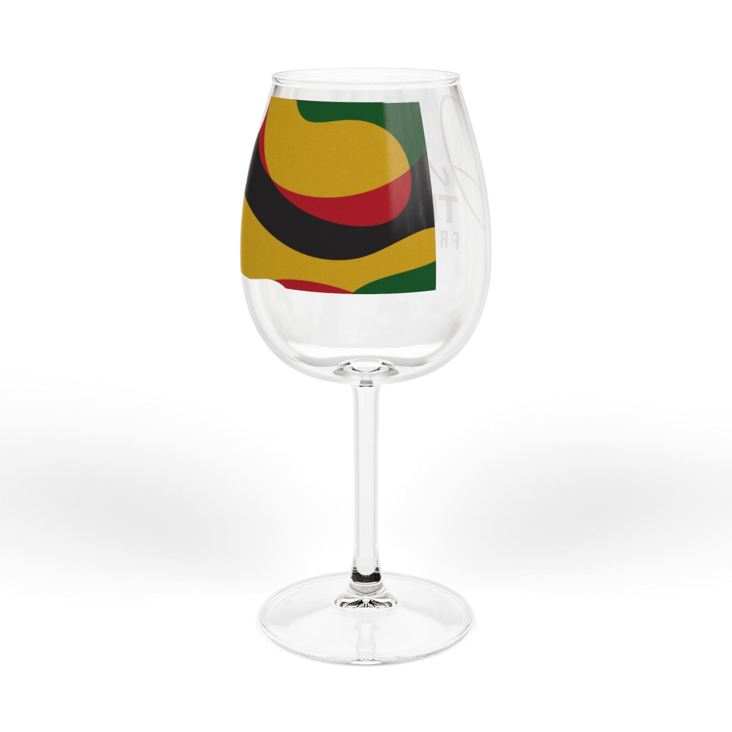 Juneteenth Celebration Wine Glass | 12oz Stemware for Freedom Day Toasts, Wine Lover’s Gift, Event Glassware