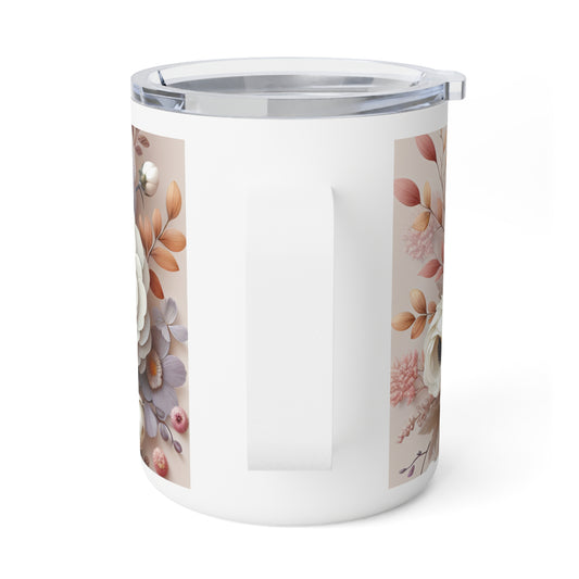 Floral Insulated Coffee Mug | 10oz | Perfect Gift for Coffee Lovers, Tea Enthusiasts, Flower Aficionados, Home Decor, Mother's Day, [...]