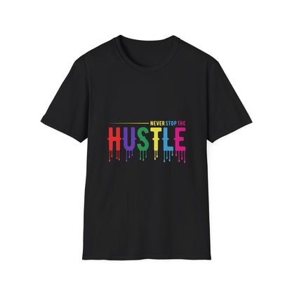 Colorful Hustle Tee – Soft T-Shirt for Entrepreneurs