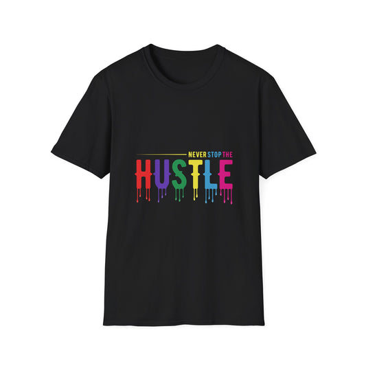 Colorful Hustle Tee – Soft T-Shirt for Entrepreneurs