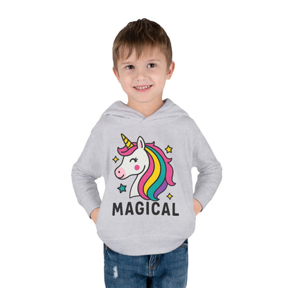 🦄 Magical Unicorn Toddler Fleece Hoodie Cozy & Cute Pullover for Toddlers | Perfect for Birthdays, School Days & Magical Moments