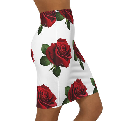 🌸 Rosé All Day Pencil Skirt – Feminine Grace with Modern Edge