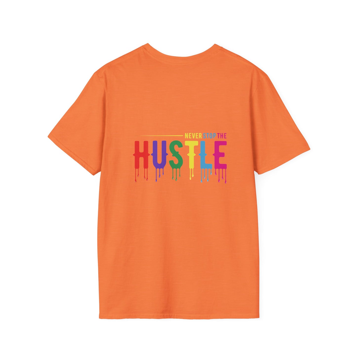 Colorful Hustle Tee – Soft T-Shirt for Entrepreneurs