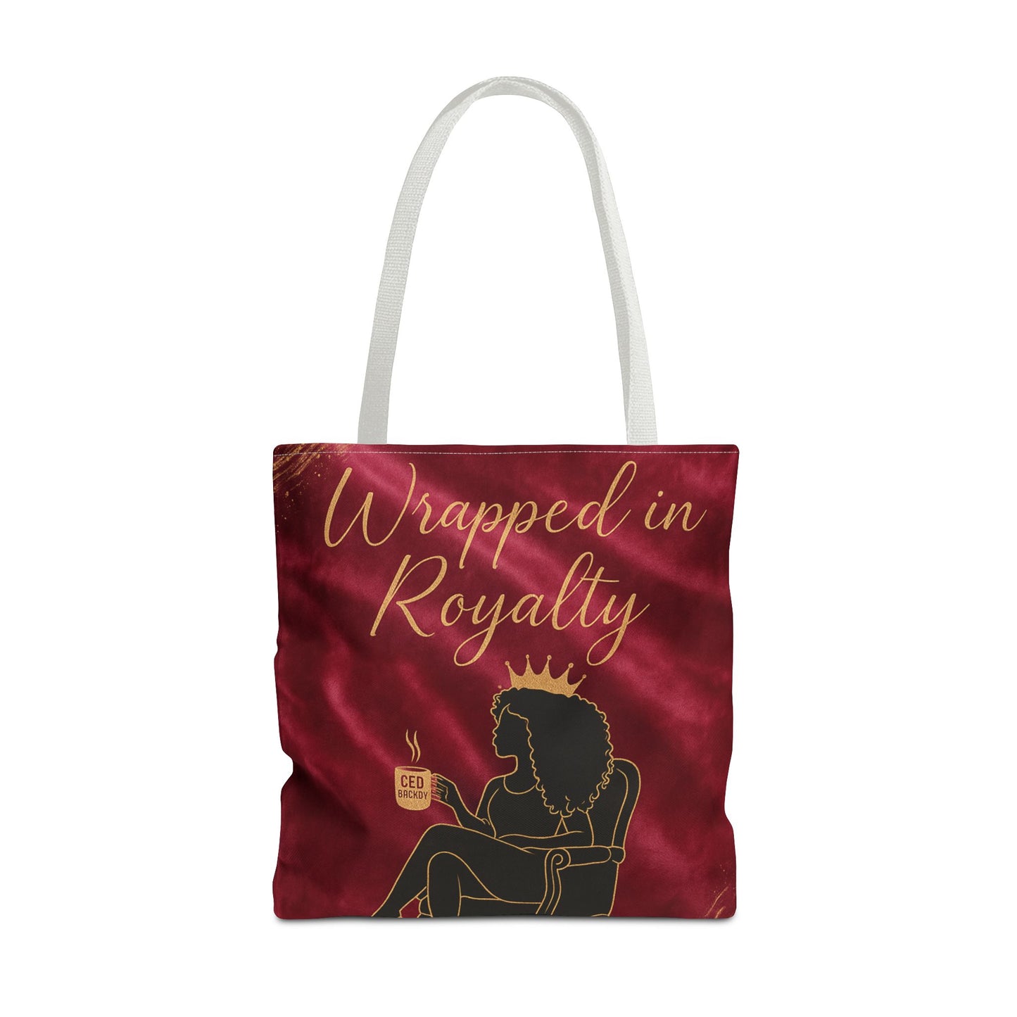 “Wrapped in Royalty” Luxe Tote – Chic & Charmed Collection™