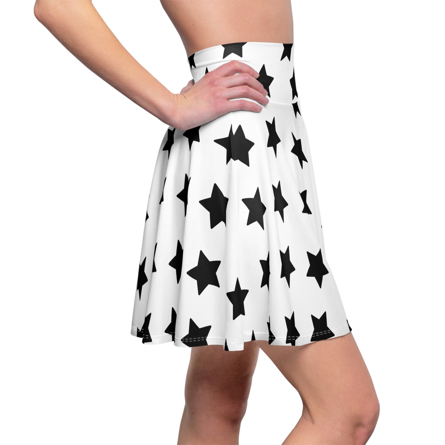 Chic and Charmed Star Print Skirt – Retro Fun, Modern Fit ✨