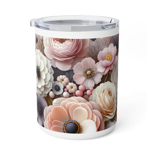 Floral Insulated Coffee Mug | 10oz | Perfect Gift for Coffee Lovers, Tea Enthusiasts, Flower Aficionados, Home Decor, Mother's Day, [...]