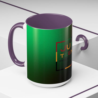 Juneteenth Accent Coffee Mug - Celebrate Freedom, Gift for Black History Month, Unique Housewarming Gift, Colorful Mug for All Occasions