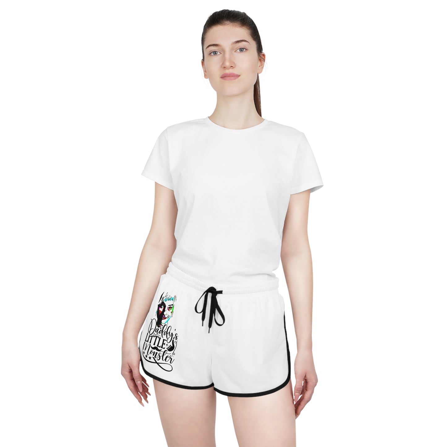 Daddy's Little Monster Women’s Relaxed Shorts | Casual Summer Style, Comfy Loungewear, Gift for Her or the Little Monster Crew