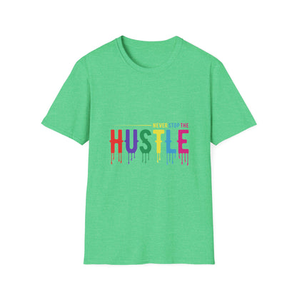 Colorful Hustle Tee – Soft T-Shirt for Entrepreneurs