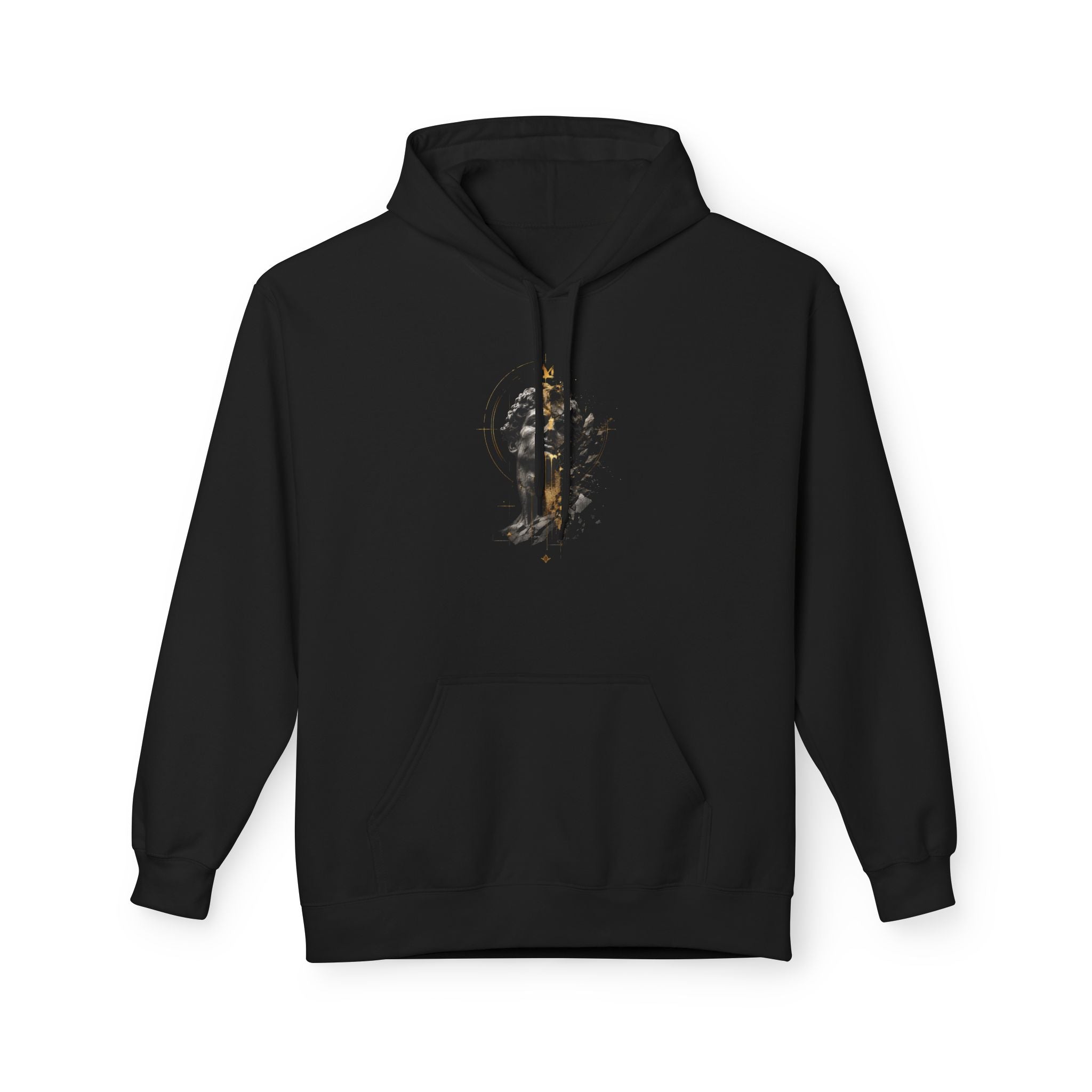 Crowned Legacy Hoodie — Artistic Graphic Pullover