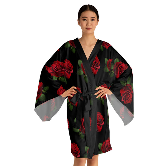 Blossom Aura Kimono Robe – Floral Elegance for Relaxed Chic Living