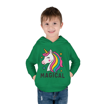 🦄 Magical Unicorn Toddler Fleece Hoodie Cozy & Cute Pullover for Toddlers | Perfect for Birthdays, School Days & Magical Moments