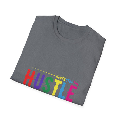 Colorful Hustle Tee – Soft T-Shirt for Entrepreneurs