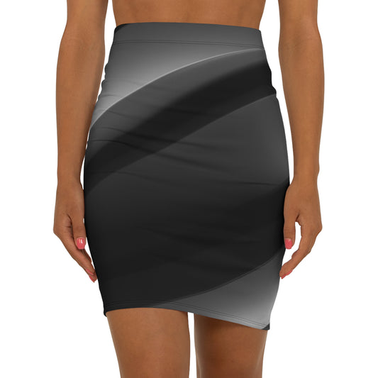 “Black Tie Mood” Pencil Skirt – Bold Elegance, Effortless Confidence