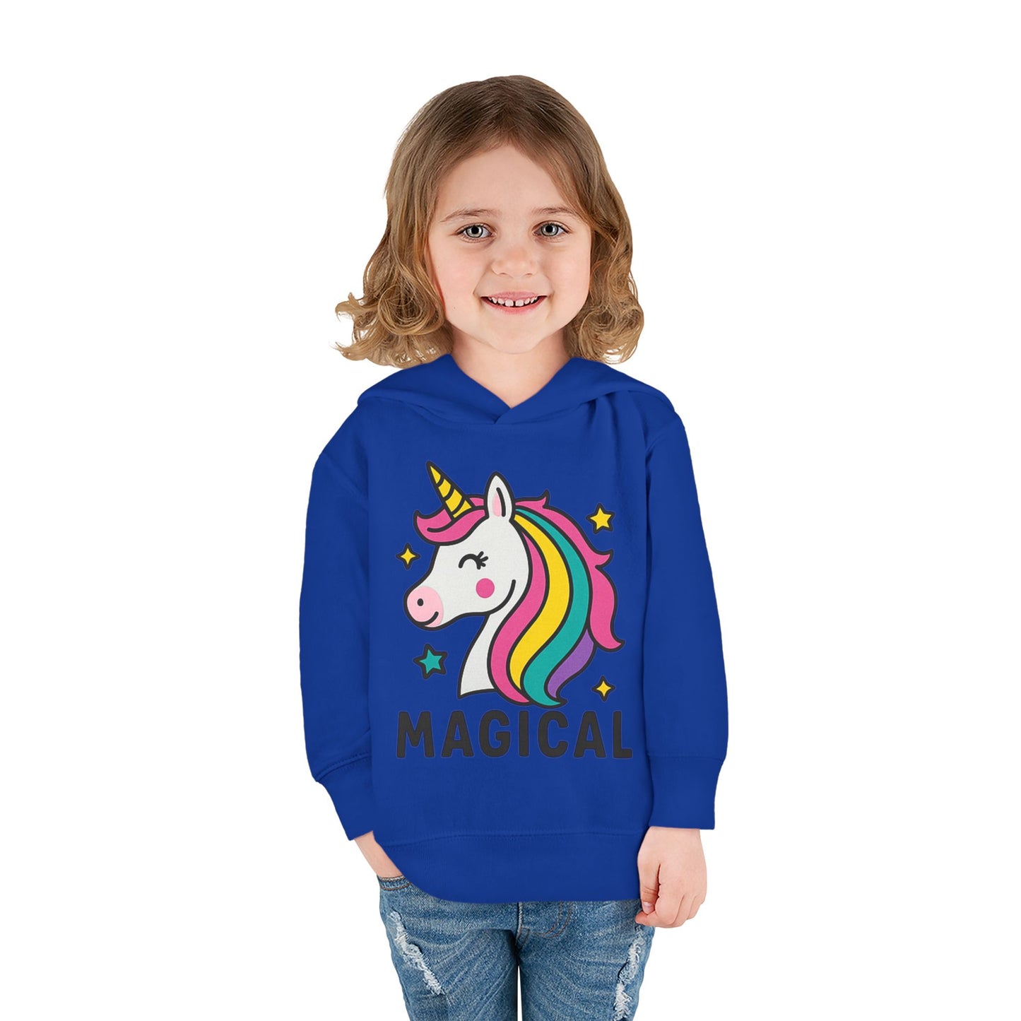 🦄 Magical Unicorn Toddler Fleece Hoodie Cozy & Cute Pullover for Toddlers | Perfect for Birthdays, School Days & Magical Moments