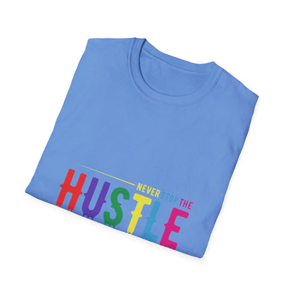 Colorful Hustle Tee – Soft T-Shirt for Entrepreneurs