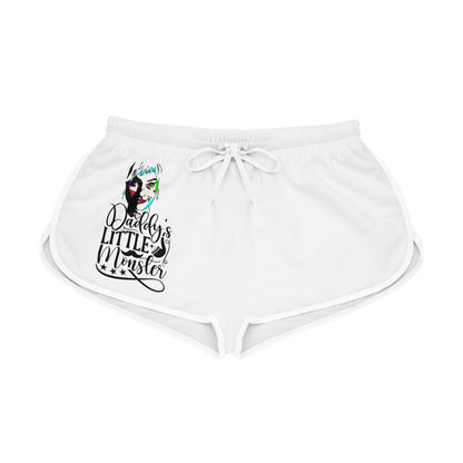 Daddy's Little Monster Women’s Relaxed Shorts | Casual Summer Style, Comfy Loungewear, Gift for Her or the Little Monster Crew