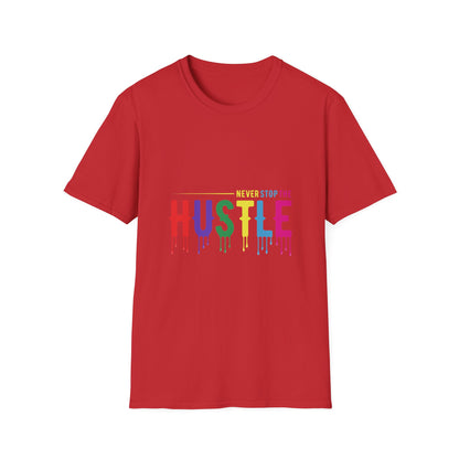 Colorful Hustle Tee – Soft T-Shirt for Entrepreneurs