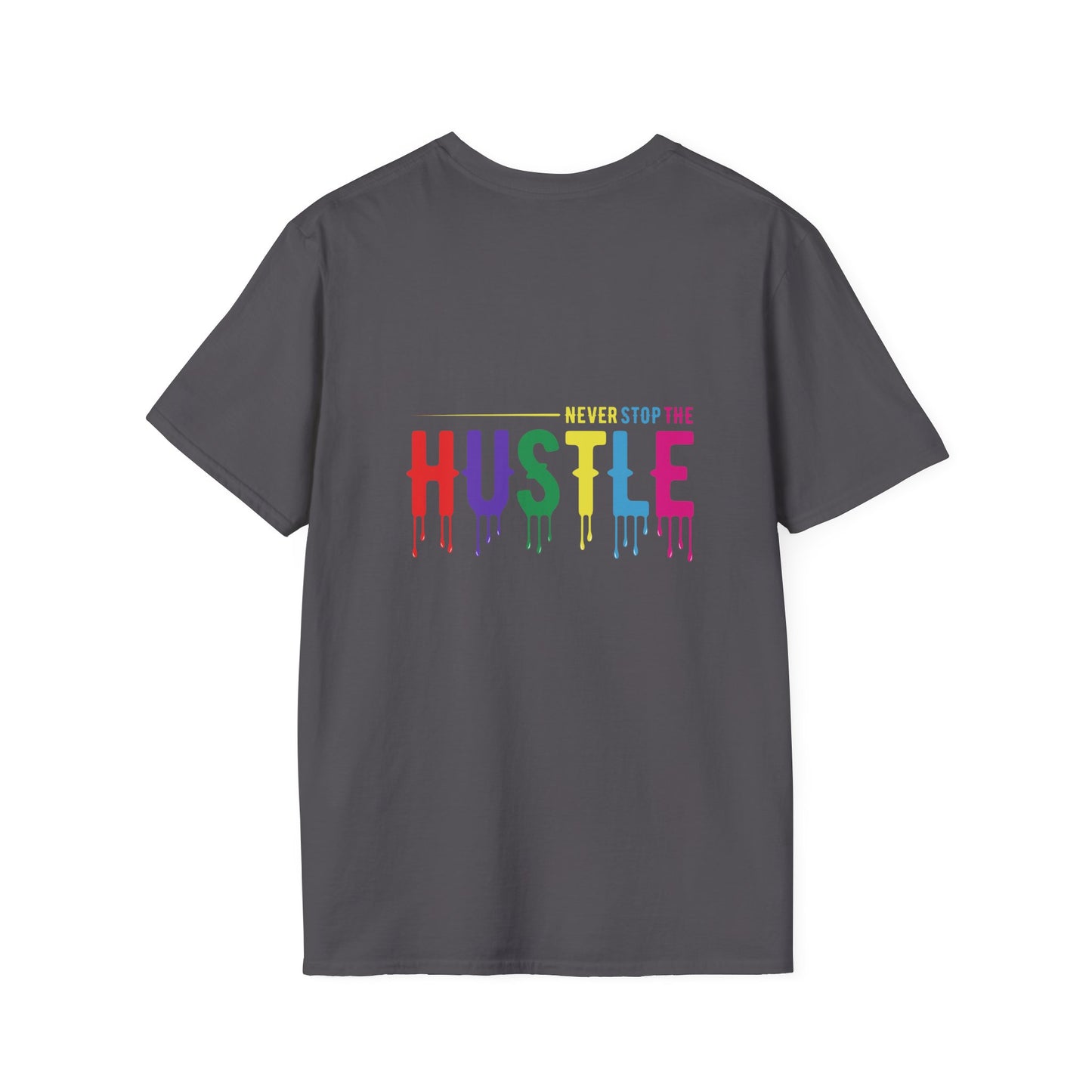 Colorful Hustle Tee – Soft T-Shirt for Entrepreneurs