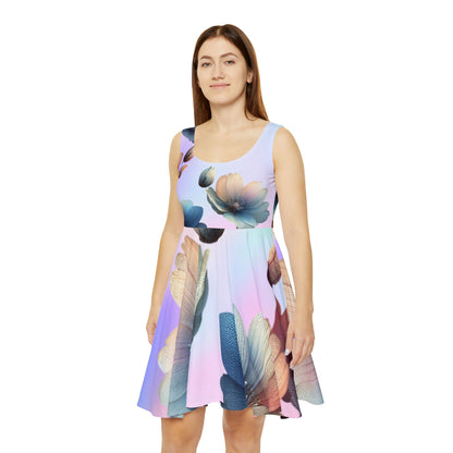 Colorful Floral Women's Dress — Boho Chic Summer Fashion