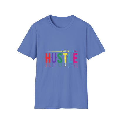 Colorful Hustle Tee – Soft T-Shirt for Entrepreneurs
