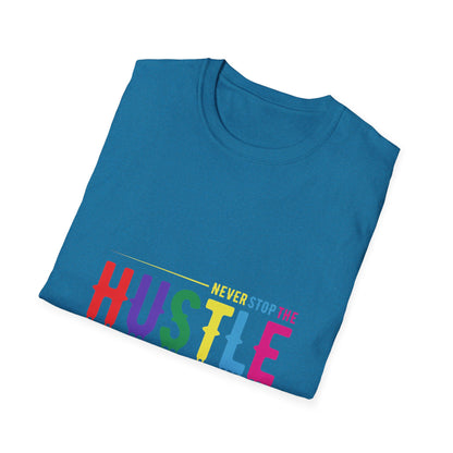 Colorful Hustle Tee – Soft T-Shirt for Entrepreneurs