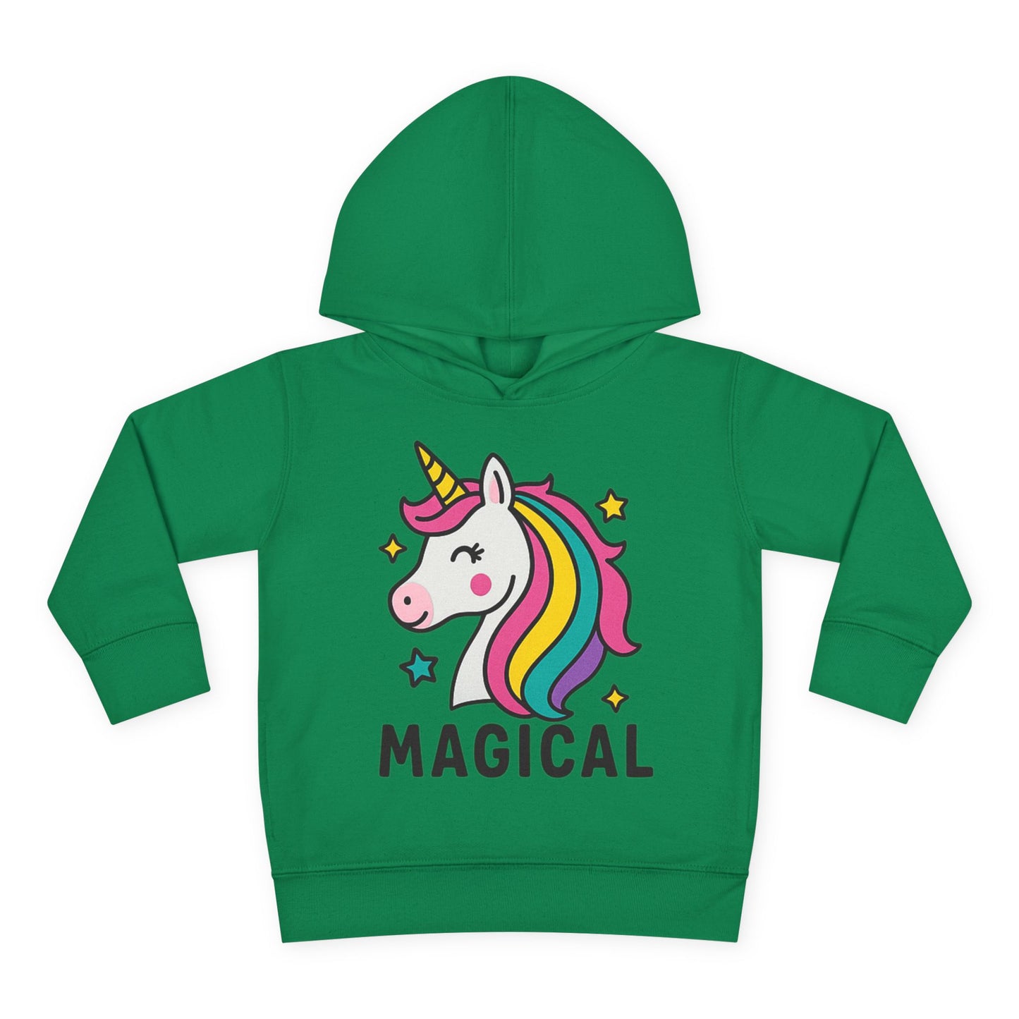 🦄 Magical Unicorn Toddler Fleece Hoodie Cozy & Cute Pullover for Toddlers | Perfect for Birthdays, School Days & Magical Moments