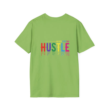 Colorful Hustle Tee – Soft T-Shirt for Entrepreneurs